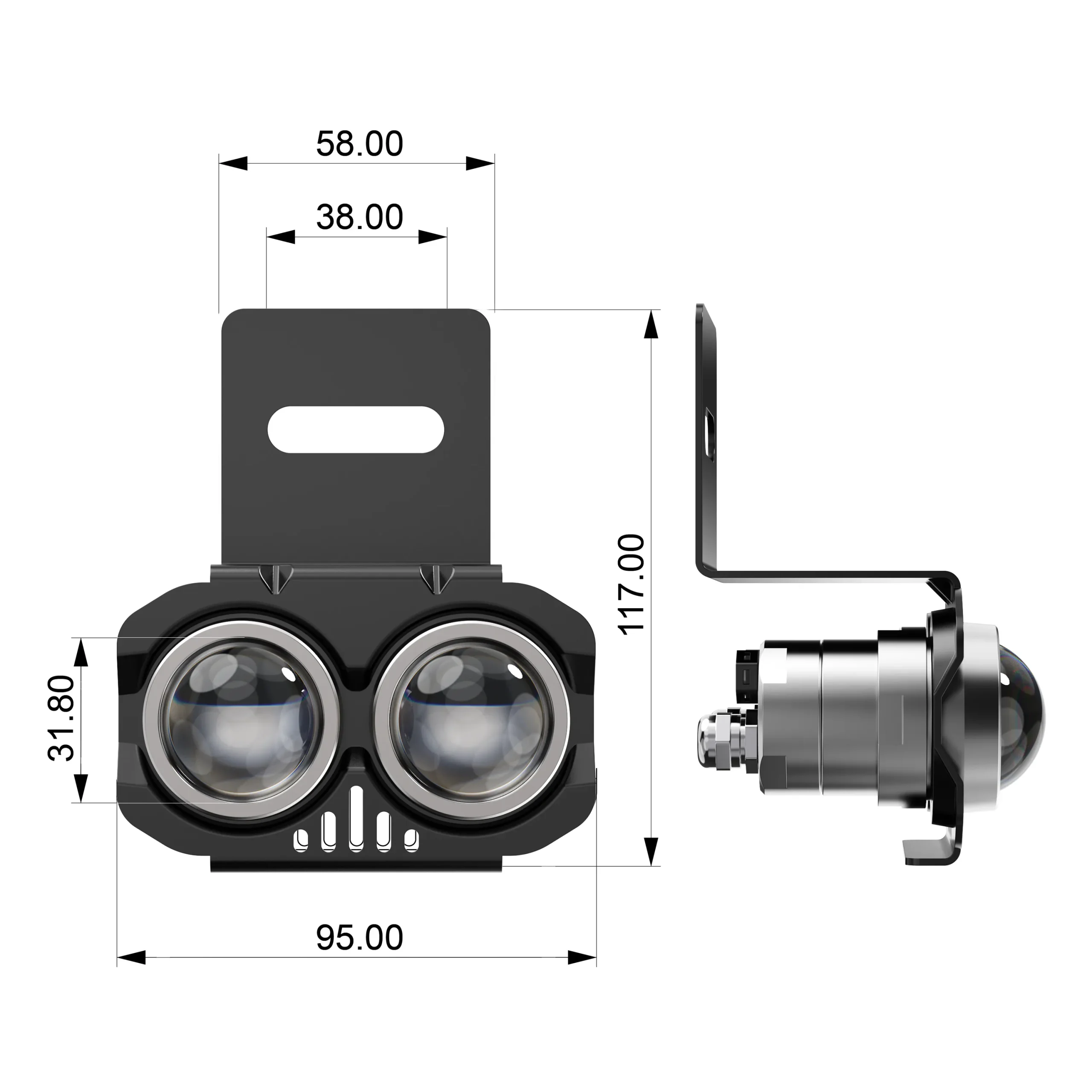 C402 双镜头 LED 灯
