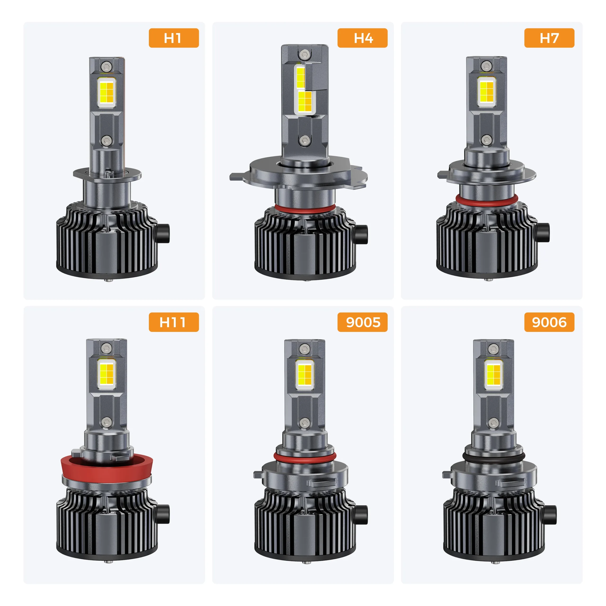 S41W LED 前大灯灯泡